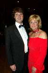Scheveningen 4 april 2004
Premiere Lion King in Kurhaus.
Caroline Tensen met vriend Peter Gallas