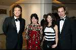 Scheveningen 4 april 2004
Premiere Lion King in Kurhaus.
Caroline de Bruijn met Erik de Vogel en Robert ten Brink met vrouw