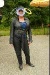 Breukelen 11 juni 2002
Haringparty Neijenrode
Catherine Keyl met speciale hoed