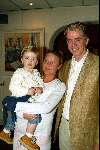 Soestduinen 26 april 2003
connie vink krijgt koninklijke onderscheiding
john van eyk met celeste verstraete  met zoontje