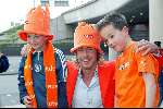Amsterdam 19 april 2004
Premiere in Oranje in de Amsterdam Arena.
Chris Zegers