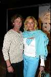 Amsterdam 1 april 2004
Feestje Patty Brard  in de zebra lounge.
Christine v d Horst met vriend