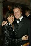 Scheveningen 4 april 2004
Premiere Lion King in Kurhaus.
Cilly Dartell met Albert Verlinden