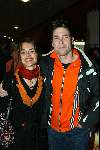 Amsterdam 19 april 2004
Premiere in Oranje in de Amsterdam Arena.
Danielle Boissevain met vrouw