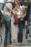 Amsterdam 22 april 2004
Richard Krajicek met Emma en Daphne Deckers op de pc hooftstraat. Deze dag zijn ze 10 jaar bij elkaar