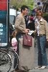 Amsterdam 22 april 2004
Richard Krajicek met Emma en Daphne Deckers op de pc hooftstraat. Deze dag zijn ze 10 jaar bij elkaar