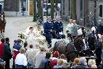 Vlaardingen 20 april 2004
Winston Post en Denise v Rijswijk trouwen op stadhuis Vlaardingen.