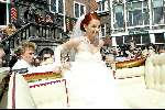 Vlaardingen 20 april 2004
Winston Post en Denise v Rijswijk trouwen op stadhuis Vlaardingen.