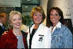 Amsterdam 21 april 2004
Presentatie nieuwe Joop v d Ende Theater in Amsterdam.
Doris Baten Simone Kleinsma en Ellen Evers