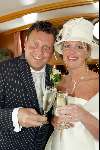 Loosdrecht 8 april 2004
Edwin Bredius en Jessica trouwen