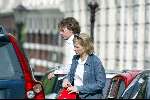 Amsterdam 22 april 2004
Ella Adriaanse (ex Ursul de Geer) met vriend