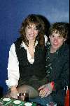 Amsterdam 10 april 2004
Presentatie boek Johnny Hoes in Heineken Music Hal.
Ellen ten Damme met vriend
