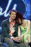 Hilversum 3 april 2004
Finale Idols in studio 22.
Eric  Idols en Irma Idols