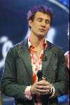Hilversum 3 april 2004
Finale Idols in studio 22.
Eric  Idols