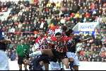 Eindhoven, 9 december 2001
Kompetitie Seizoen 2001/2001
PSV - FC Twente, eindstand 1-0
Chris v d Weerden, Ernest Faber, Spira Grujic, Andre Ooijer en Jan Venngeoor of Hesslink aanval van PSV op het doel van FC Twente