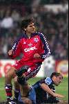 Eindhoven 26 oktober 1999
Wedstrijd in de championsleague tussen PSV-Bayern Munchen, eindstand 2-1
SANTA CRUZ brengt zijn ploeg op 1-1
Ernest Faber komt te laat