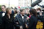 Scheveningen 4 april 2004
Premiere Lion King in Kurhaus.
Frits Barend met vrouw