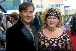 Scheveningen 4 april 2004
Premiere Lion King in Kurhaus.
Karin Bloemen en Gerard Joling