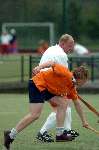 Haarlem 18 april 2004
Gerrit van Big Diet aan het hokeyen.