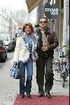 Amsterdam 2 april 2004
Gordon en Christine Kroonenberg op pc hooftstraat