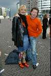 Amsterdam 19 april 2004
Premiere in Oranje in de Amsterdam Arena.
Henkjan Smits met vrouw