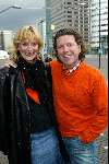 Amsterdam 19 april 2004
Premiere in Oranje in de Amsterdam Arena.
Henkjan Smits met vrouw