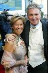 Scheveningen 4 april 2004
Premiere Lion King in Kurhaus.
Henny Huisman met vrouw