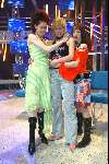Hilversum 3 april 2004
Finale Idols in studio 22.
Irma Idols met Maud idols en Marlies Idols