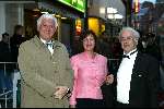 Amsterdam 6 april 2004
Premiere Alzheimer in Tuschinski.
Huib Boermans met vrouw en Joop Daalmeijer