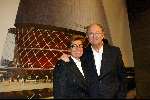 Amsterdam 21 april 2004
Presentatie nieuwe Joop v d Ende Theater in Amsterdam.
Joop v d Ende metzijn vrouw Janine v d Ende