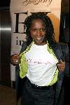 Amsterdam 1 april 2004
Feestje Patty Brard  in de zebra lounge.
Juan Wells