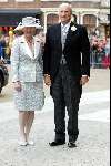 Delft 24 april 2004
Trouwen Prins Friso en Mabel Wisse Smit in stadhuis Delft.
Koning Harald met zijn vrouw koninginSonja van Noorwegen