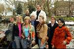 Amsterdam 19 april 2004
Presentatie cd voor Unicef in Hotel Americain.
Joke Bruijs Bob Fosko  Paul v Vliet Gordon Laura Fygi Frans v Deursen Ricky Koole