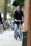 Amsterdam 10 april 2004
Maarten Spanjer op fiets