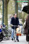 Amsterdam 10 april 2004
Maarten Spanjer op fiets