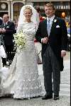 Delft 24 april 2004
Trouwen Prins Friso en Mabel Wisse Smit in stadhuis Delft.