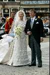 Delft 24 april 2004
Trouwen Prins Friso en Mabel Wisse Smit in stadhuis Delft.