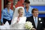 Delft 24 april 2004
Trouwen Prins Friso en Mabel Wisse Smit in stadhuis Delft.