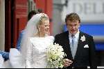 Delft 24 april 2004
Trouwen Prins Friso en Mabel Wisse Smit in stadhuis Delft.