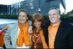 Amsterdam 19 april 2004
Premiere in Oranje in de Amsterdam Arena.
Leontine Borsato en Marco Borsato en Frank Wisse