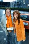 Amsterdam 19 april 2004
Premiere in Oranje in de Amsterdam Arena.
Leontine Borsato en Marco Borsato en Frank Wisse