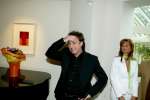 Blaricum 29 april 2004
Marco Borsato krijgt Koninklijke onderscheiding. Marco Met  Leontine Borsato