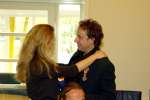 Blaricum 29 april 2004
Marco Borsato krijgt Koninklijke onderscheiding. Marco Met Willemijn Verloop