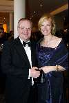 Scheveningen 4 april 2004
Premiere Lion King in Kurhaus.
Marijke Schaaphok zwanger met haar man Guido Maas