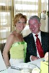 Scheveningen 27 april 2004
Lunch in het holland casino in scheveningen/
Mariska v Kolck met directeur Holland casino