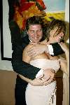 Scheveningen 4 april 2004
Premiere Lion King in Kurhaus.
Martijn Krabbe met zijn zwangere vriendin Amanda