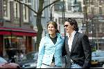 Amsterdam 17 april 2004
Shanne en Marvin Breukhoven op Cornelis Schuytstraat .