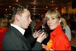 Amsterdam 19 april 2004
Premiere in Oranje in Amsterdam Arena.
 Wendy v Dijk met Matthijs Albers