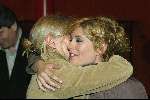 Hilversum 3 april 2004
Finale Idols in studio 22.
Maud Idols met moeder