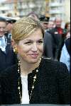 Amsterdam 21 april 2004
Prinses Maxima op bezoek bij huiskamer project in Amsterdam